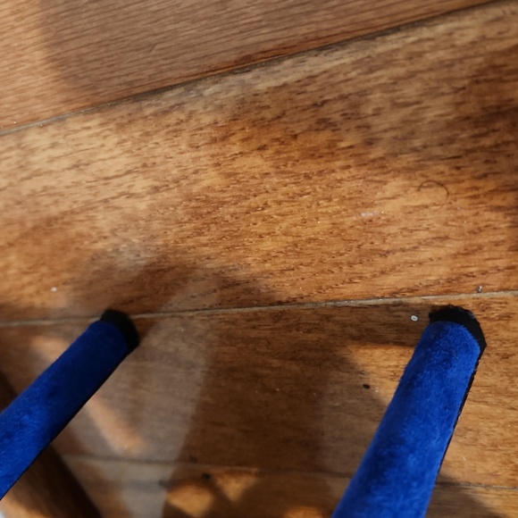 Vince Camuto Royal Blue Suede Heels - Picture 9 of 11